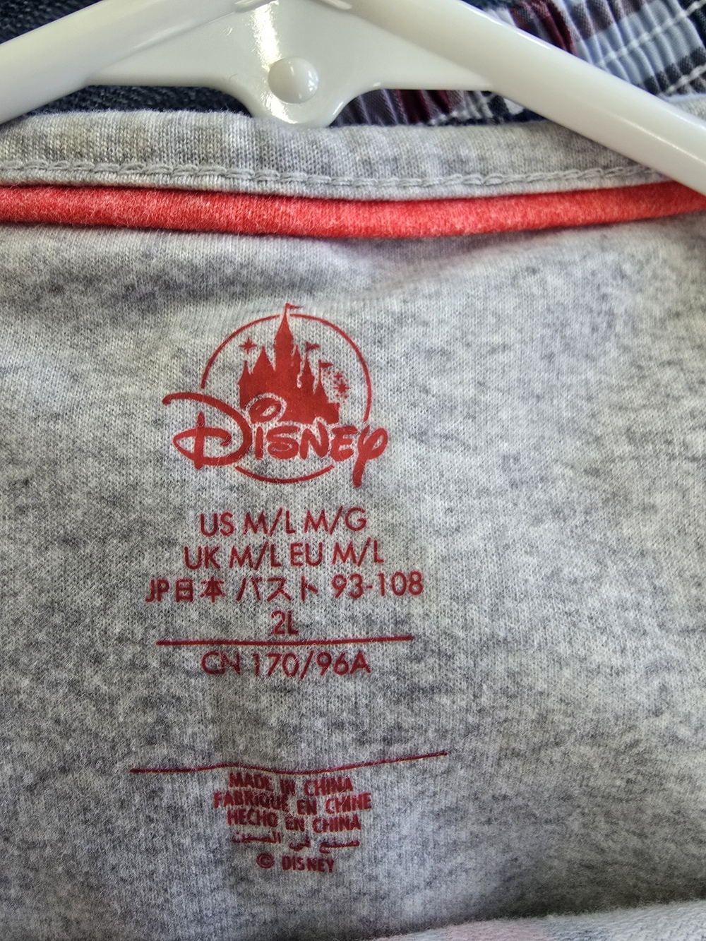 Disney Gray Mickey Mouse Allover Print Nightshirt - Picture 4 of 5